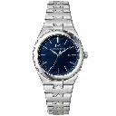 Bongoza Stainless Steel with Blue Dial
