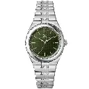 Bongoza Stainless Steel with Olive Green Dial